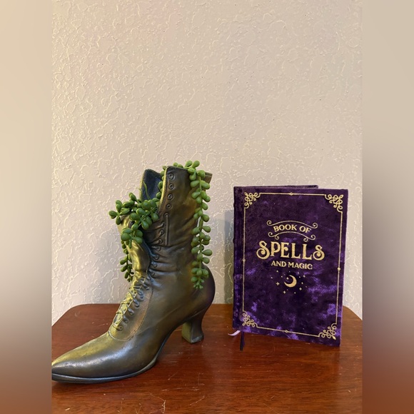 Vintage Brass Victorian Shoe - Picture 4 of 6